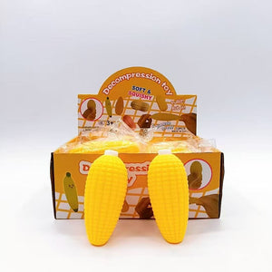 13cm Corn Squishy - Box of 12 Pieces