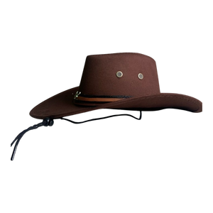 Brown bull rider Cowboy Hat