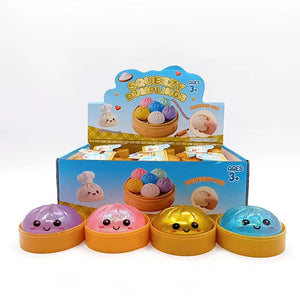 8.5cm Maltose Dumpling squishy Box of 12 Pieces