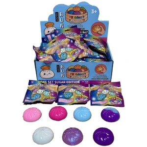 5.5cm Mystery Dumpling Squishy Bags - Box of 40 Pieces