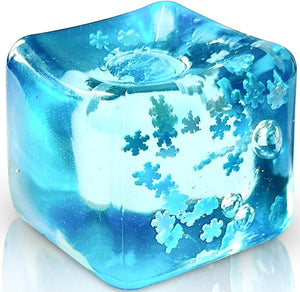 5cm Maltose Snowflake Cube - Box of 12 Pieces