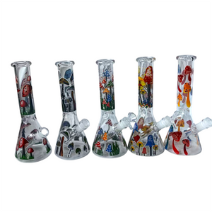 Shroom Forest 10" Glass Bong
