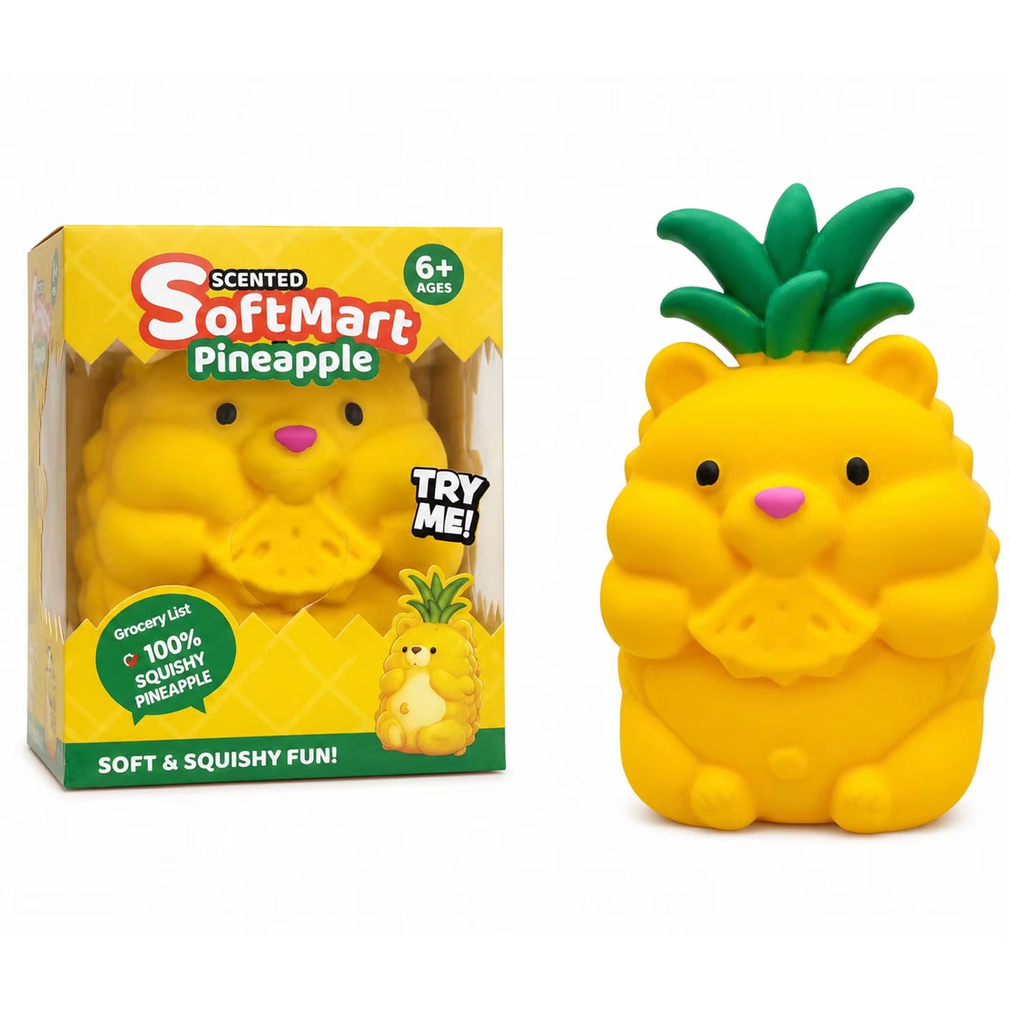 20cm Jumbo Pineapple Bear - Box of 6 Pieces