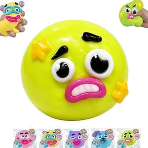 Smushy Emoji Face Squishy - Box of 6 Pieces