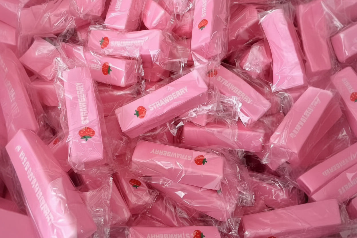5.5cm Strawberry Butter Squishy - Box of 12 Pieces