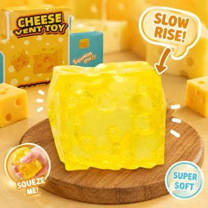 5cm Maltose Cheese Squishy - Box of 12 Pieces