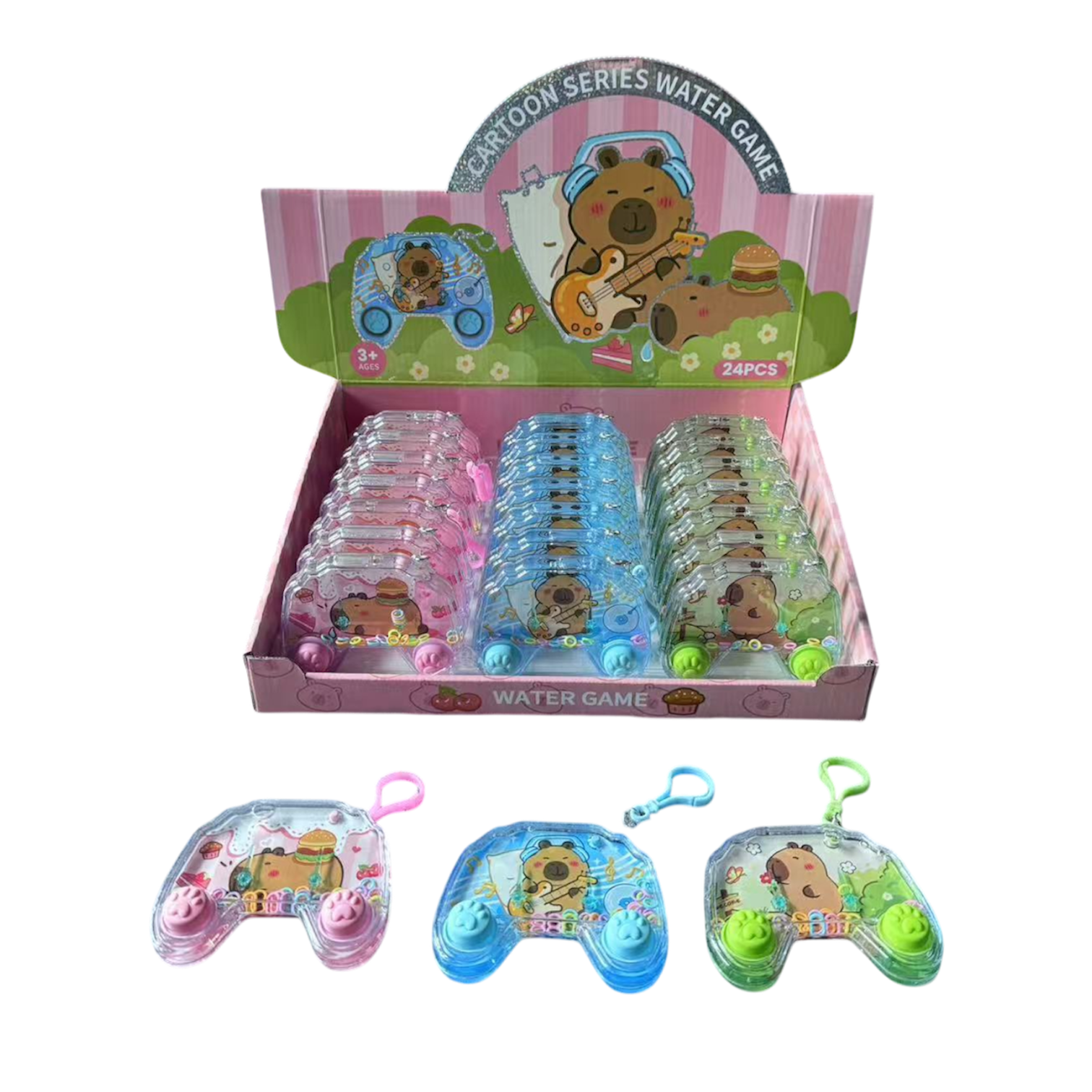 Bear Handheld Water Game - Box of 24