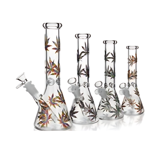 Blaze Temple 10” Glass Bong