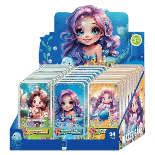 Mermaid Water Games - Box of 24