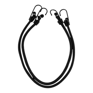 Heavy-Duty 2ft Bungee Cords (2 Cords Per Bag) - Pack of 3