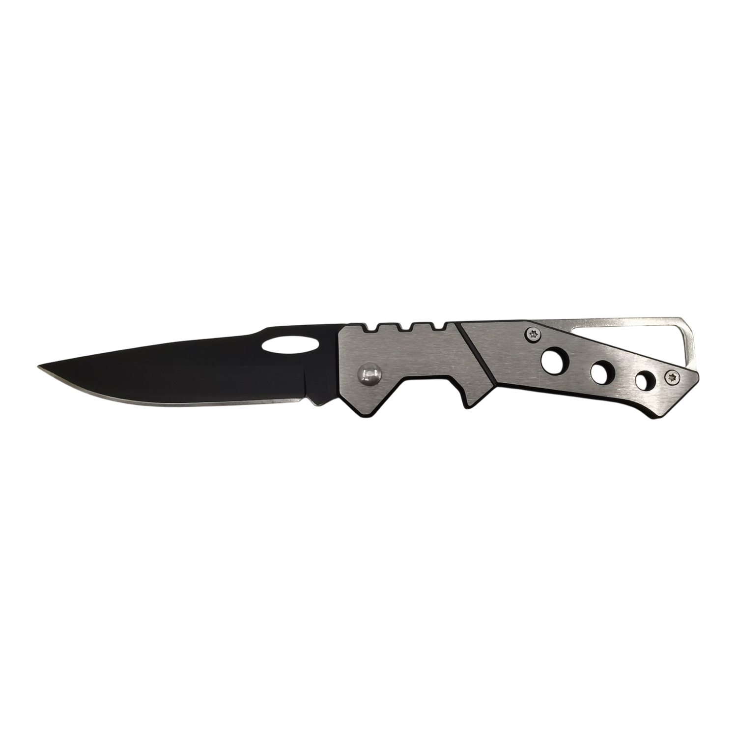 Silver Hunting Utility Knife