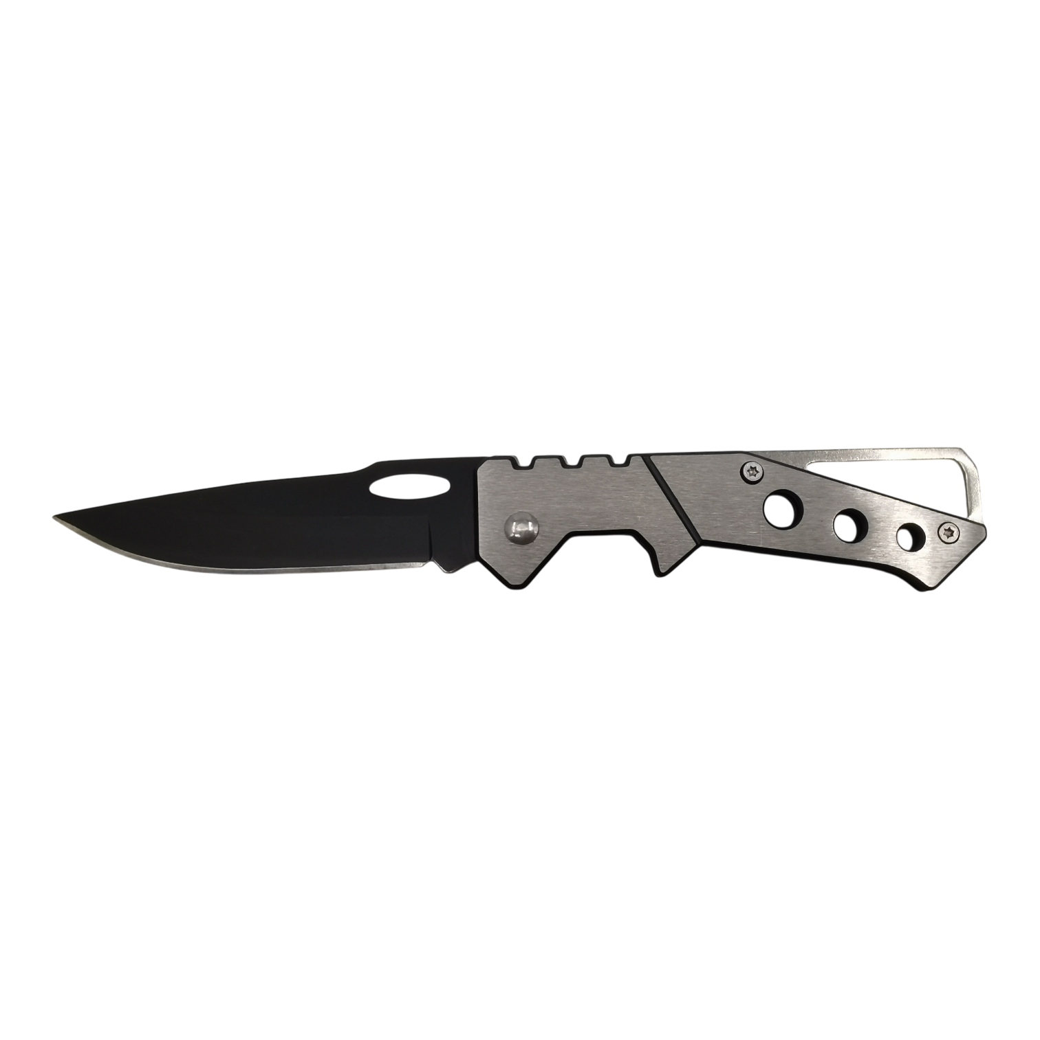 Silver Hunting Utility Knife