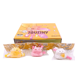 Medium Squishy Hamster - Box of 16 Pieces