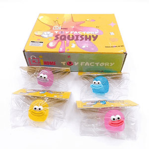 Medium Squishy Maltose Emoji Balls - Box of 16 Pieces