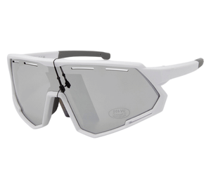 White Sunglasses Snow Rider