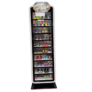 50 Piece Kicks on Kicks Slim Acrylic Sneaker Keychain Display