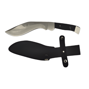 Classic Kukri Knife with Sheath – Polished Stainless Steel Blade